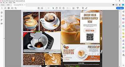 Inclusion de sons ou de vidéos dans un PDF interactif