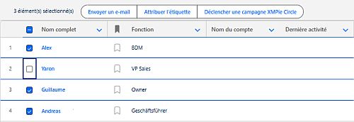 Intégration SalesForce XMPie Circle