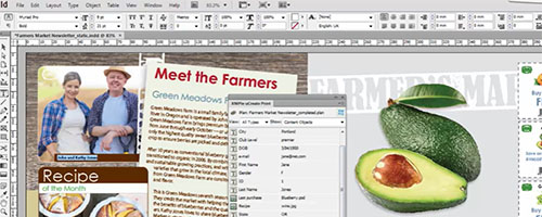 Le module XMPie dans Adobe InDesign