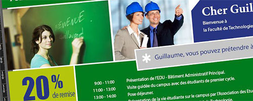 Document personnalisé à partir de données variables