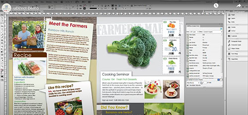 Personnalisation d'un document dans Adobe InDesign