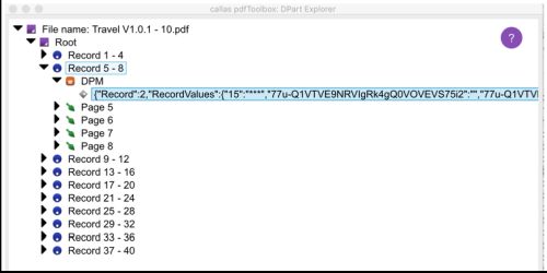 Métadonnées PDF/VT-1 joliment présentées par Callas pdfToolbox