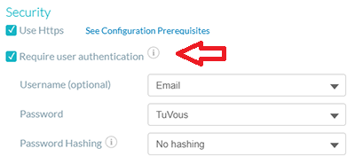 Paramétrage du SecURL dans XMPie Circle...