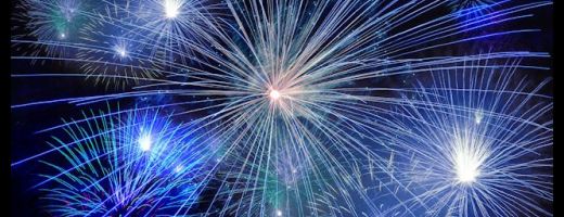 Un feu d'artifices