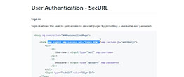 AngularJS XMPie SecURL