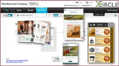 Exemple de projet omnicanal avec catalogue imprimé personnalisé