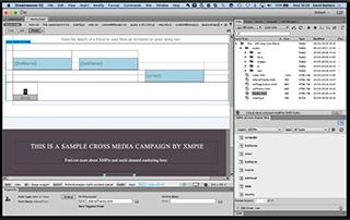 Personnalisation d'un formulaire dans Adobe Dreamweaver avec XMPie uCreate Digital